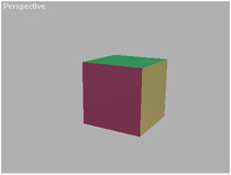 TexPloded Box in Shaded Mode - Every Side is a Single Plane
