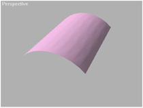 Curved Ceiling Mesh Texploded