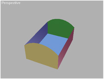 Curved Mesh - Side Walls TexPloded
