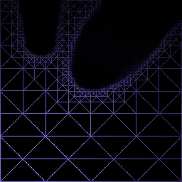 Floor Plane - Edge Shading at 256x256