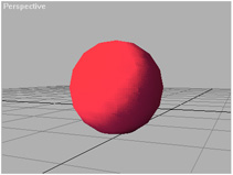 Sphere Mesh Mapped Seamlessly with [Spherical Mapping Shading] ON