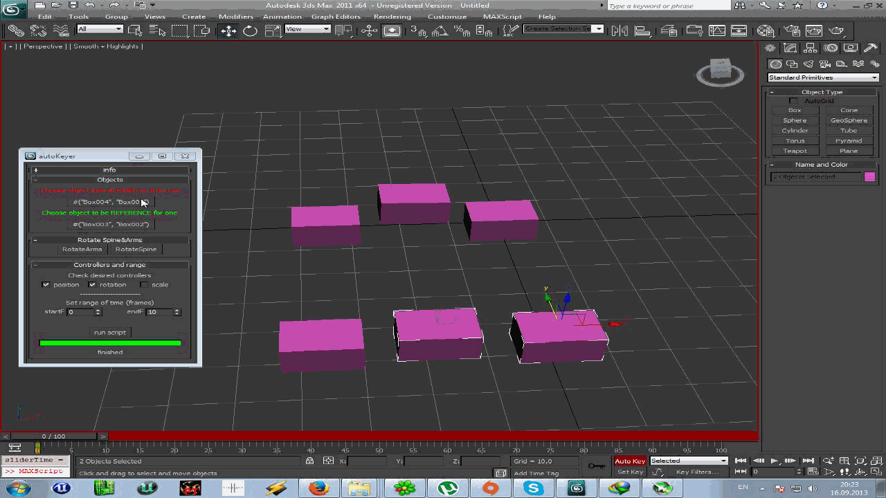 Autokeyr For multy objects orientation