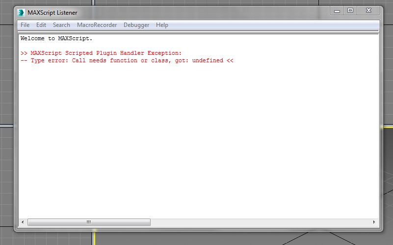max recorder error max recorder error