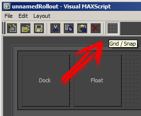 grid snap ui