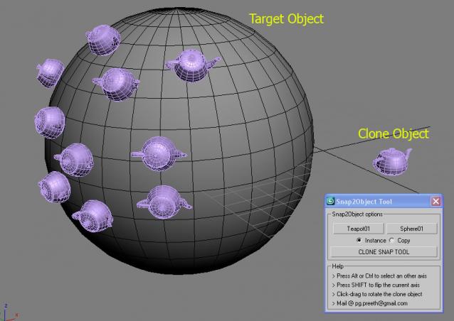 Afstå Zoom ind så meget Snap2Object Tool | ScriptSpot