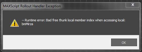Invalid type exception. Ошибка MAXSCRIPT. 3д Макс ошибка. Ошибка runtime Error. File Invalid.