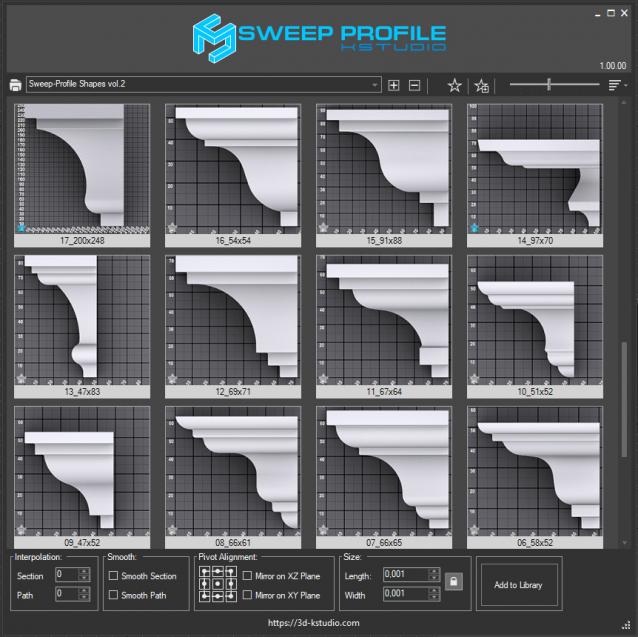 3dmax Sweep-Profile Shapes Vol.1 34 \/\/FREE\\\\